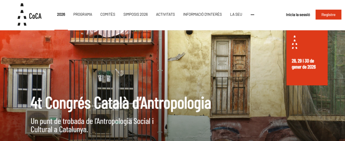  VI Congreso CATALÁN DE Antropología